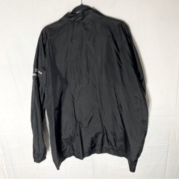 Vintage Roper Black Embroidered Snap Front Windbreaker XL - Picture 2 of 15